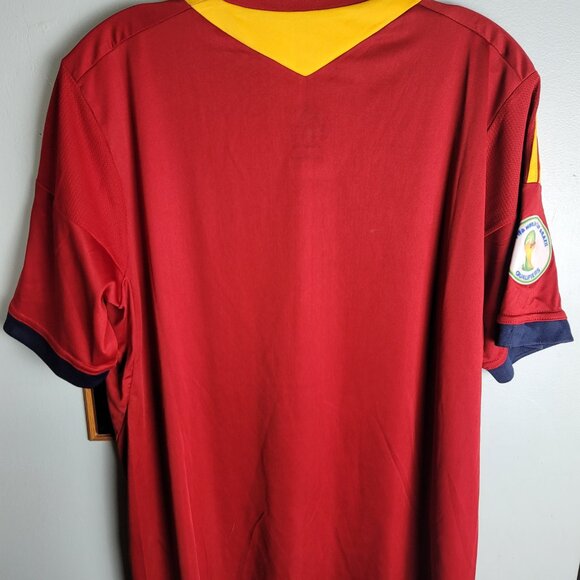 Adidas Spain Home Football Jersey – FIFA World Champion 2010 Men’s Size Large - Picture 6 of 6
